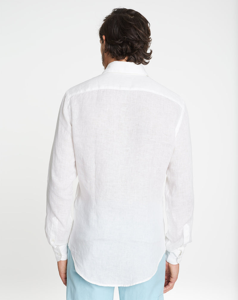 Linen white SAINT TROPEZ shirt