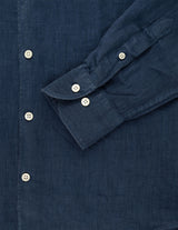 SAINT TROPEZ organic cotton shirt with pink stripes