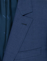 Navy/black checkered suit with a notched collar MURANO 