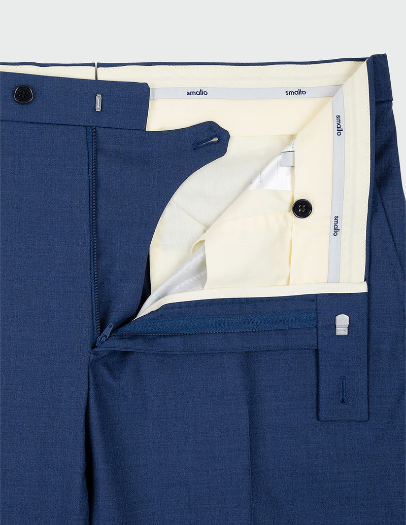 Navy/black checkered suit with a notched collar MURANO 