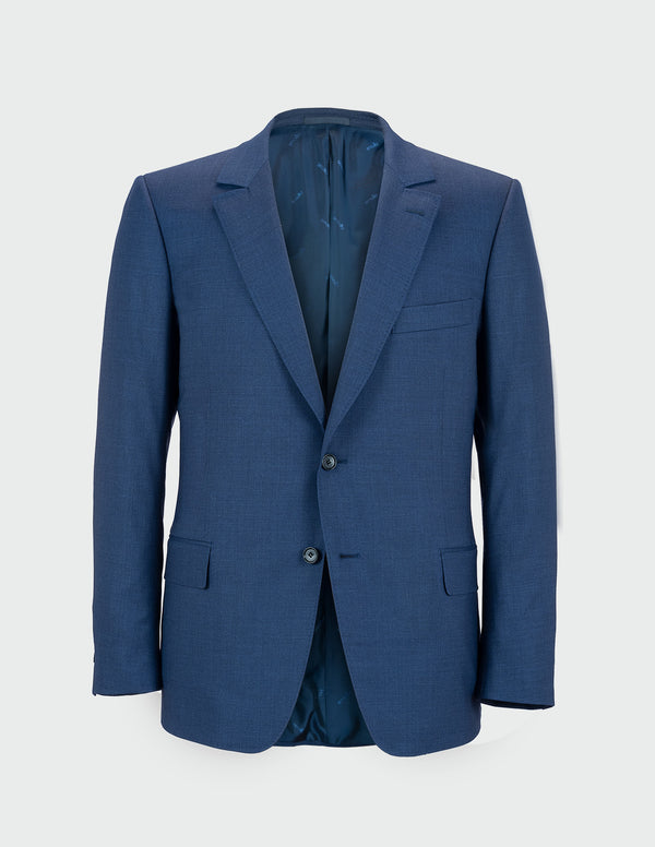 Navy/black checkered suit with a notched collar MURANO 