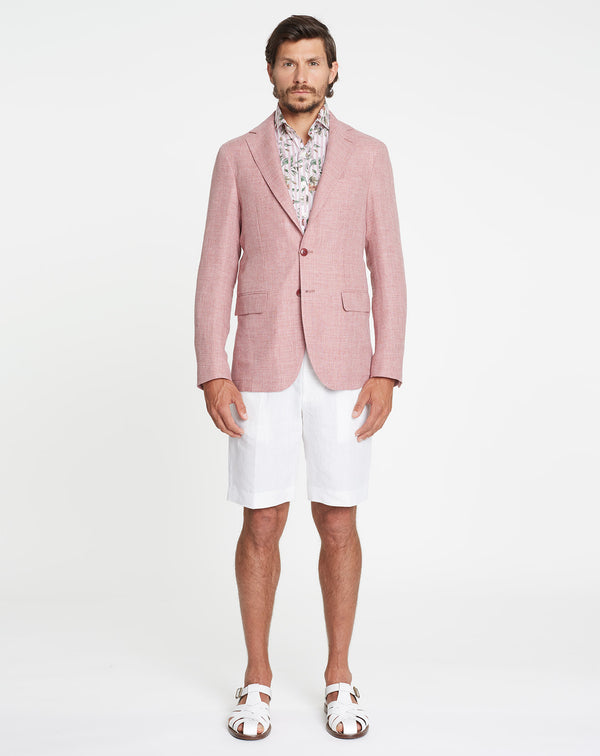 Straight pink MONTECARLO jacket