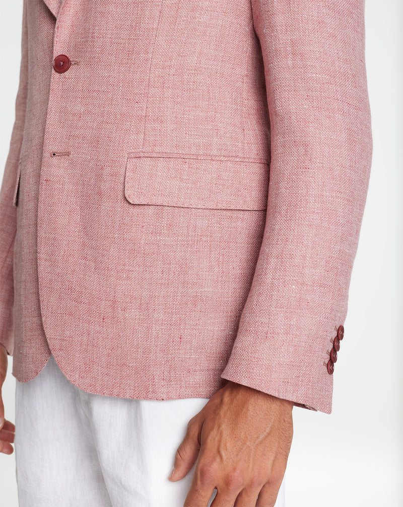Straight pink MONTECARLO jacket