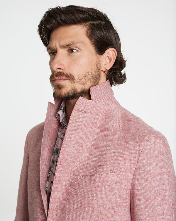 Straight pink MONTECARLO jacket