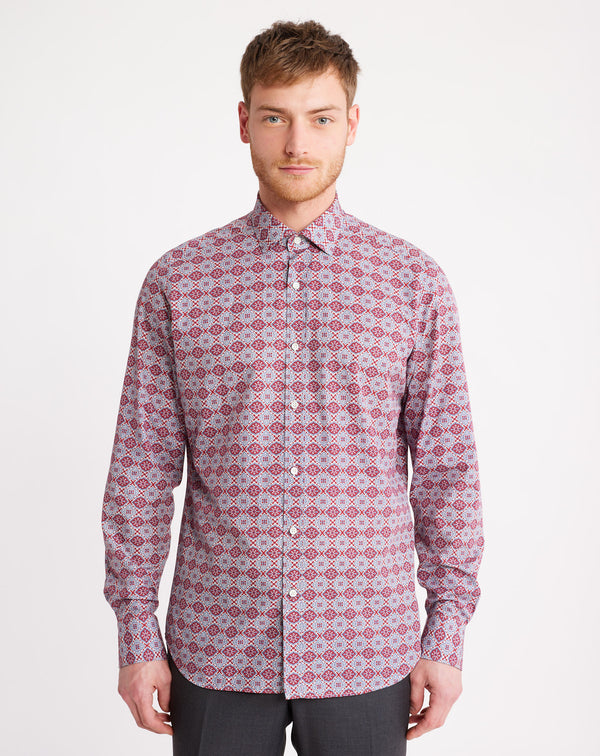 Floral pattern BERLINO shirt