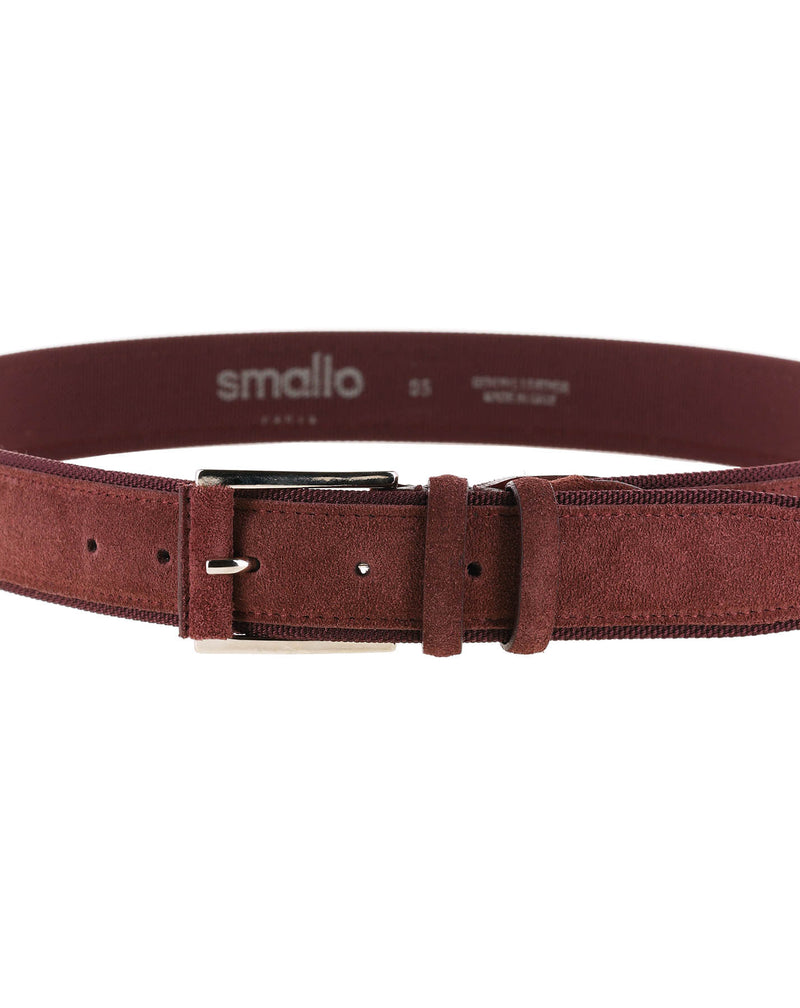 Ceinture suède 35mm BARIOZ marron